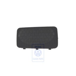 VW Original Recubrimiento Altavoz Negro Satinado - 6K0868154 01C
