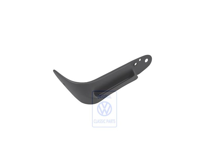 VW Original Revestimiento Armazon Asiento Off-Black - 6K0881317A C81