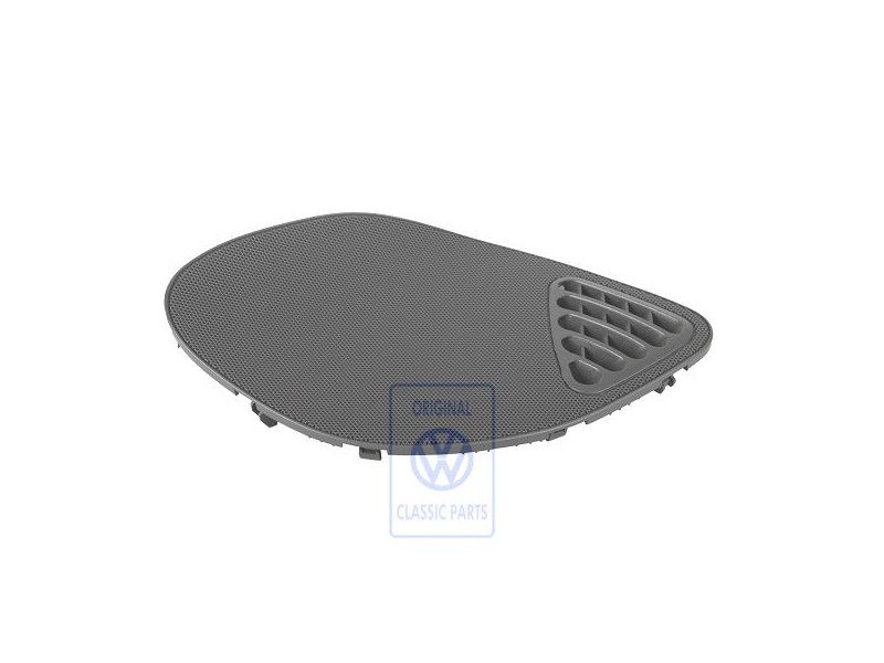 VW Original Recubrimiento Altavoz Mistral (Gris) - 6K1857210A E91