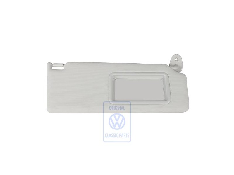 VW Original Parasol Con Espejo Gris Perla - 6K1857552H 2F4