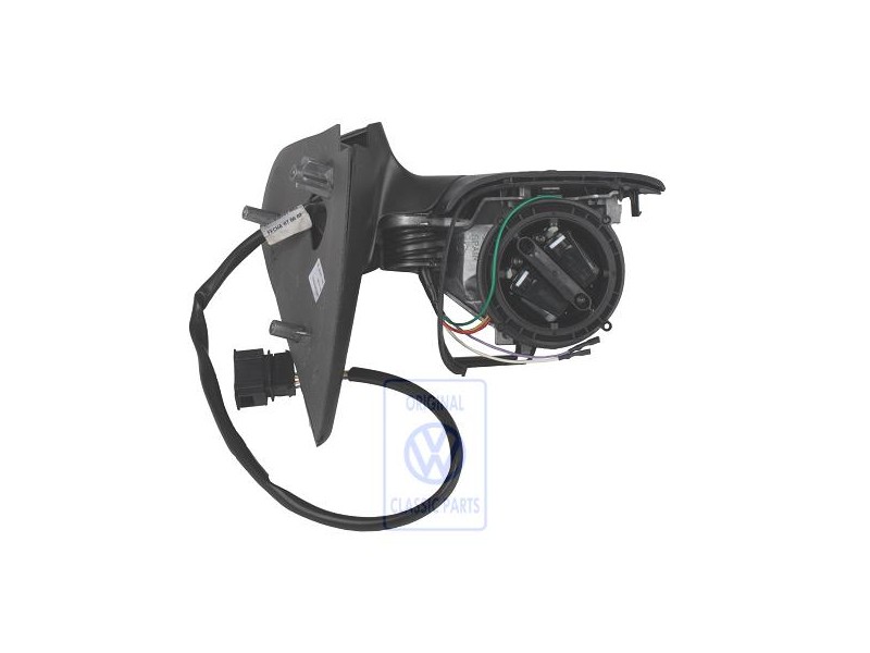 VW Original Caja De Espejo Exterior Negro - 6K2857507H 01C