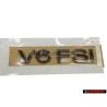 VW Original V6 FSI Trasero Rotulo Insignia Emblema Cromo - 3C0853675AAL85