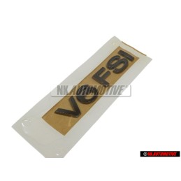 VW Original V6 FSI Trasero Rotulo Insignia Emblema Cromo - 3C0853675AAL85