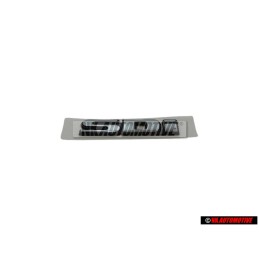 VW Original SDI Trasero Rotulo Insignia Emblema Plata - 6K9853687E GHA