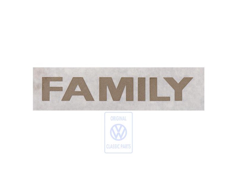 VW Original Rotulo (Autoadhesivo) - 6K9853750