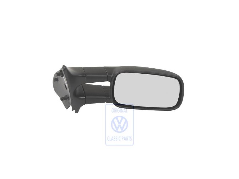 VW Original Retrovisor Exterior (Convexo) Negro - 6K9857502G 01C