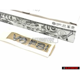 VW Original V6 FSI Trasero Rotulo Insignia Emblema Cromo - 3C0853675C 739