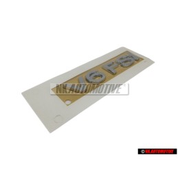 VW Original V6 FSI Trasero Rotulo Insignia Emblema Cromo - 3C0853675C 739