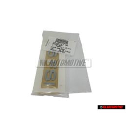VW Original V6 FSI Trasero Rotulo Insignia Emblema Cromo - 3C0853675C 739