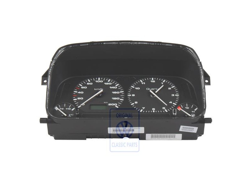 VW Original Cuadro De Instrumentos Negro Satinado - 6K9919851RXB41
