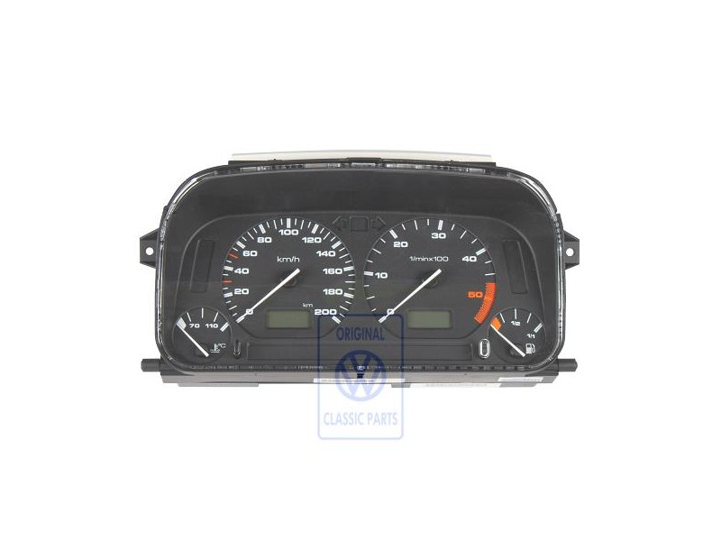 VW Original Cuadro De Instrumentos Negro Satinado - 6K9919862GXB41