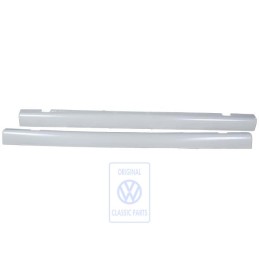 VW Original 1 Juego Guarnec Larguero Infer Gris/Rojo - 6N0071685A 9AX