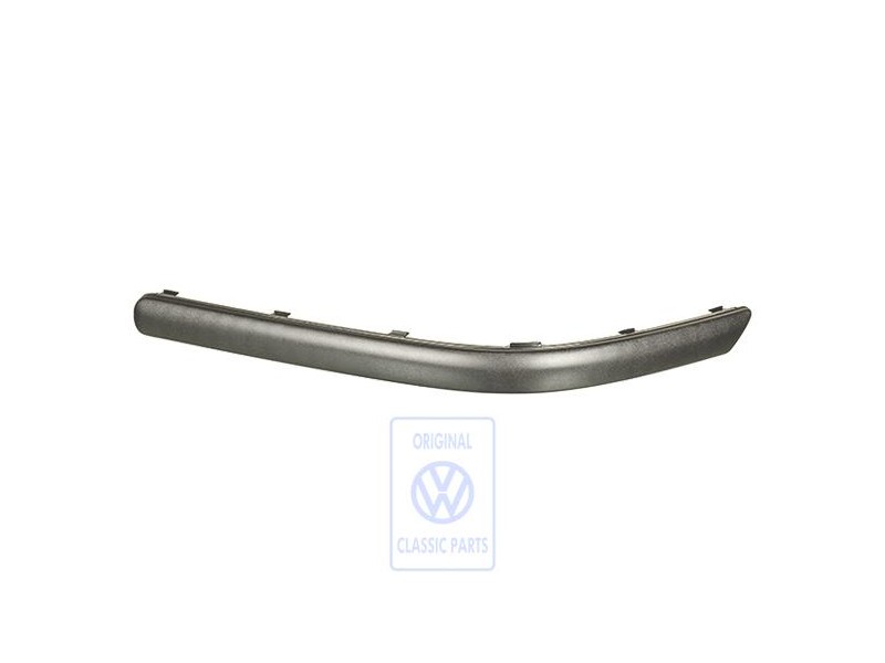 VW Original Moldura Embellec. Parachoques Negro Satinado - 6N0807424 B41