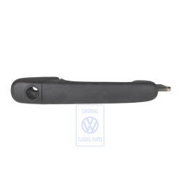VW Original Manilla Puerta Afuera, Negra, Sin Bombin De Cierre - 6N0837207