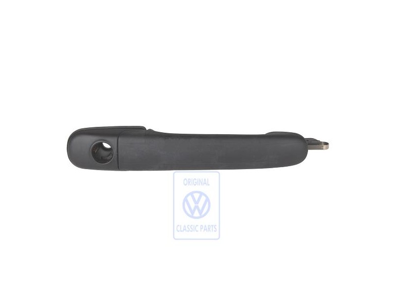 VW Original Manilla Puerta Afuera, Negra, Sin Bombin De Cierre - 6N0837207