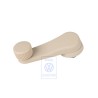 VW Original Manivela Ventanilla Beige Crema - 6N0837581A 3PT