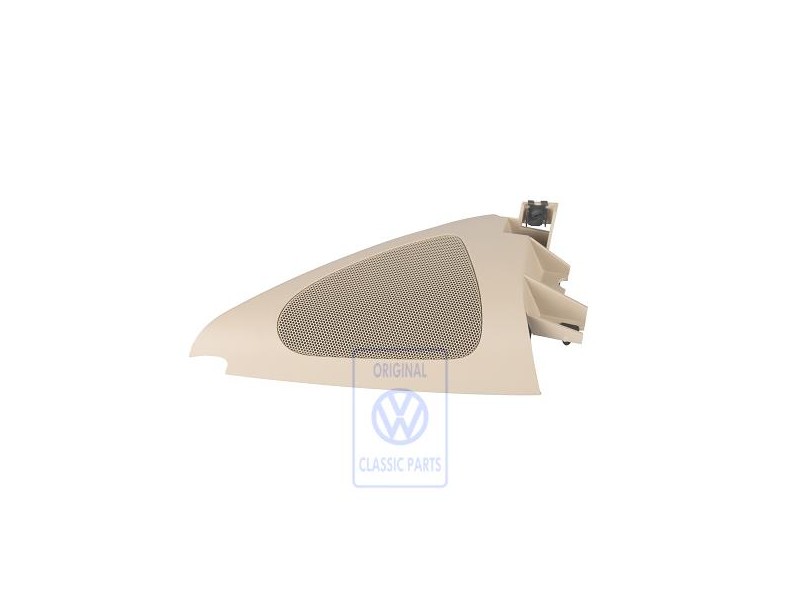 VW Original Embellecedor Beige Crema - 6N0837973F 3PT