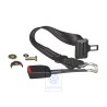 VW Original Cinturon Abdominal Y Cierre Negro - 6N0857487 HCP