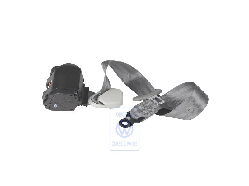 VW Original Cinturon Segur. Tres Puntos Gris Franela - 6N0857805A HCQ