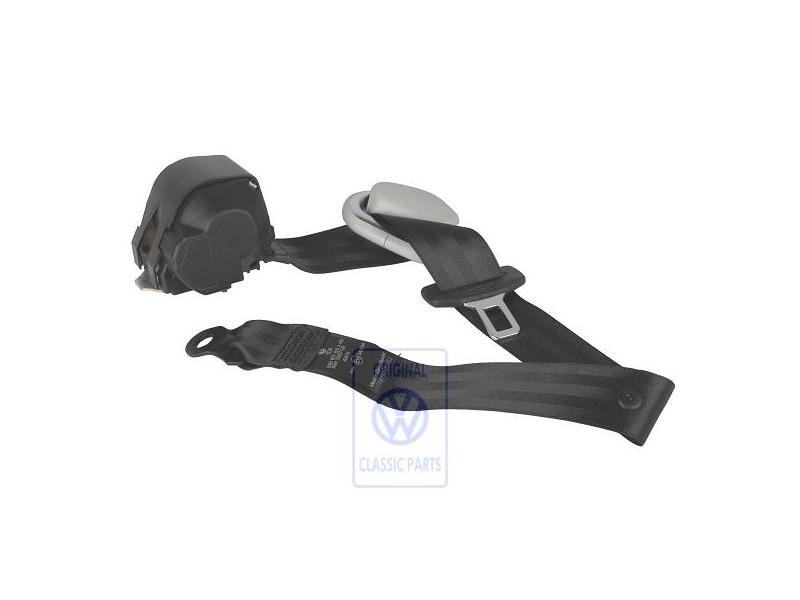 VW Original Cinturon Segur. Tres Puntos Negro - 6N0857806A HCP