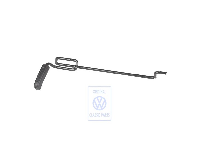 VW Original Palanca P.Longitudinal Asiento Negro Satinado - 6N0881232 01C