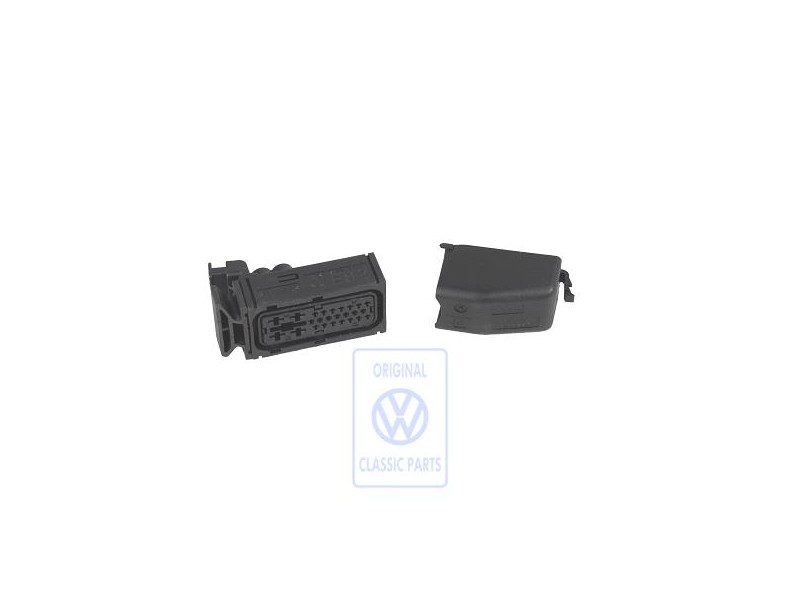 VW Original Caja De Contactos Planos Con Bloqueo De Contacto - 6N0973213