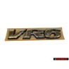 VW Original VR6 Trasero Rotulo Insignia Emblema Cromo - 7D0853675 Z10