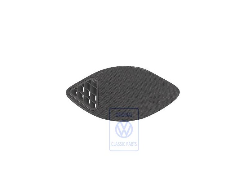 VW Original Recubrimiento Altavoz Mistral (Gris) - 6N1857210 E91