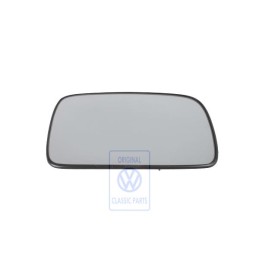 VW Original Cristal Espejo Convexo Con Placa Soporte - 6N1857522