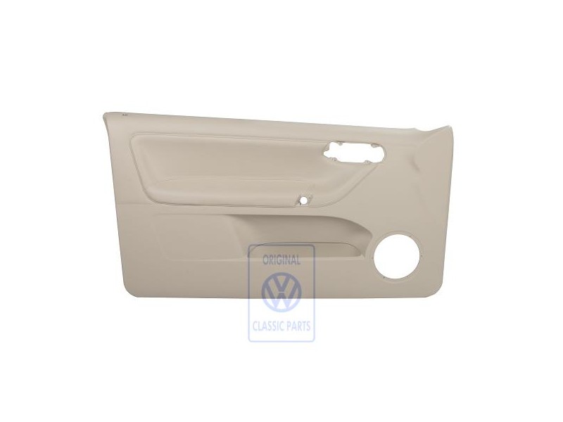 VW Original Panel De Puerta (Cuero) Cream - 6N3867011CSMEB