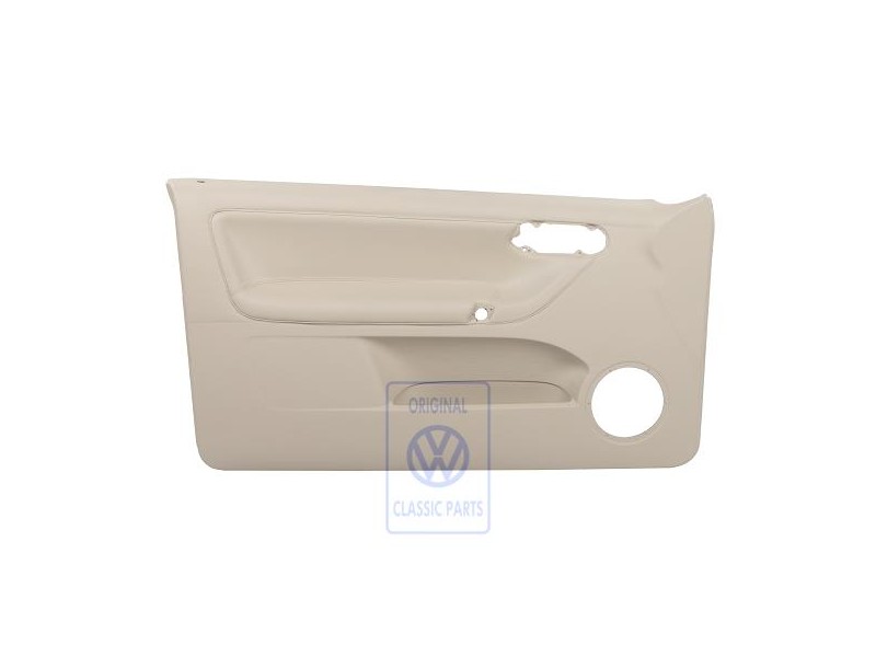 VW Original Panel De Puerta (Cuero) Cream - 6N3867011DCFWK