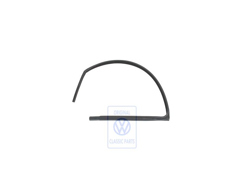 VW Original Guia Ventanilla Negro Satinado - 6N4837432 B41