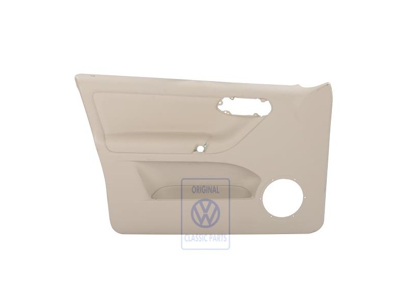 VW Original Panel De Puerta (Cuero) Cream - 6N4867011DCFWK