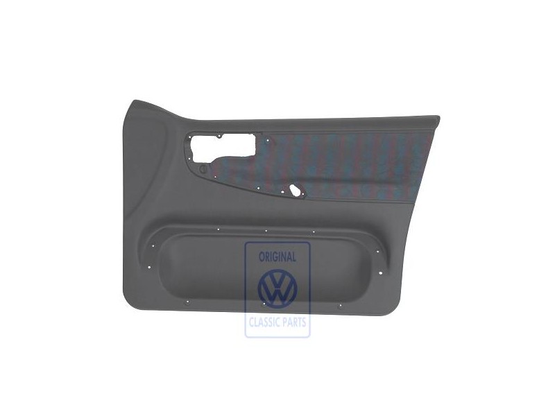 VW Original Revestimiento Puerta (Tela) Off-Black - 6N4867012P DRB