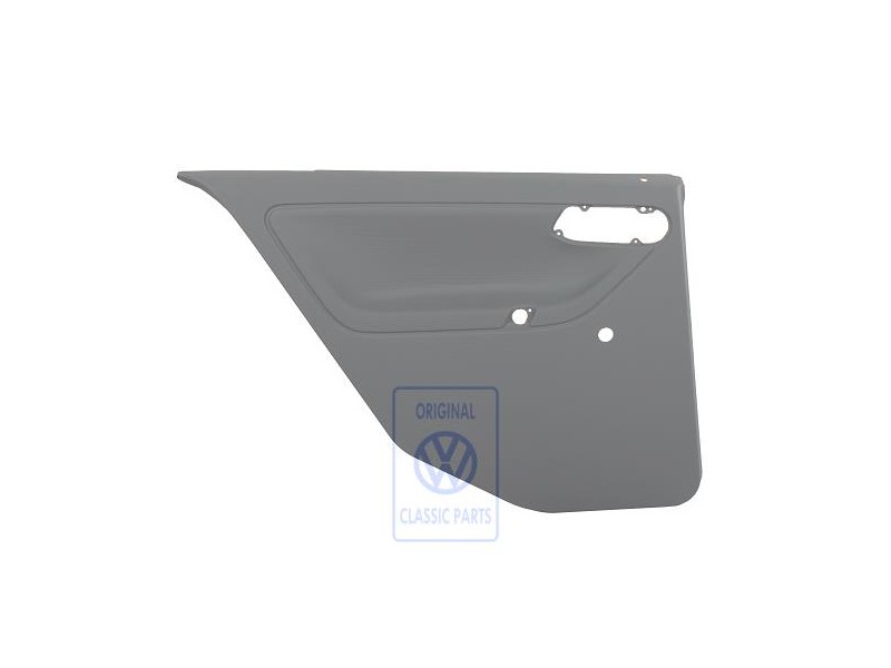 VW Original Revestimiento Puerta Gris Franela - 6N4867211AD8TE