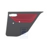 VW Original Revestimiento Puerta (Tela) Rojo Flash/Off-Black - 6N4867212AEHLX