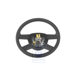 VW Original Volante Direccion Negro Satinado - 6Q0419091L 01C