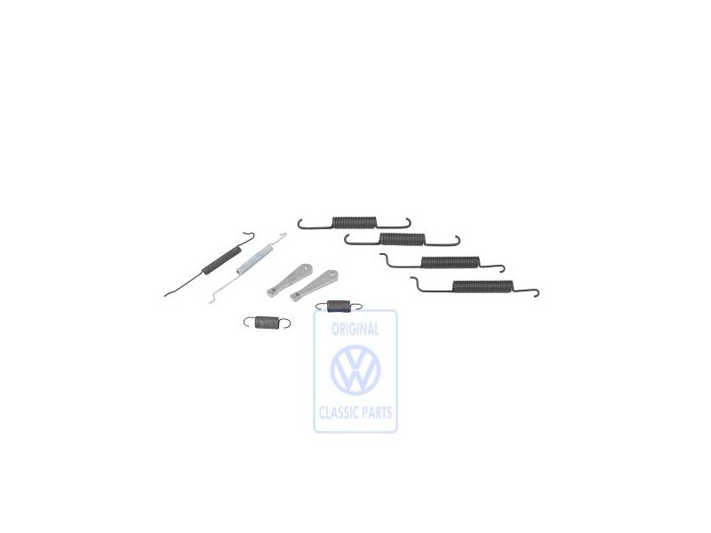 VW Original 1 Juego Muelles - 6Q0698545A