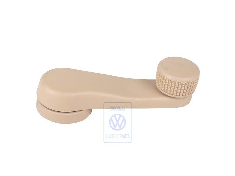 VW Original Manivela Ventanilla Purebeige - 6Q0837581A 7G8