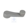 VW Original Manivela Ventanilla Gris Franela - 6Q0837581A U71