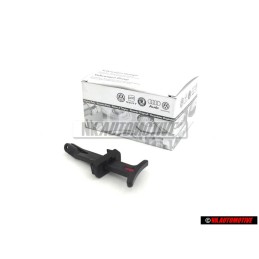 VW Original Varilla Desbloqueo Negro Satinado - 1J0823593C 01C
