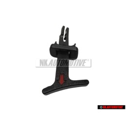 VW Original Varilla Desbloqueo Negro Satinado - 1J0823593C 01C