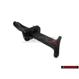 VW Original Varilla Desbloqueo Negro Satinado - 1J0823593C 01C