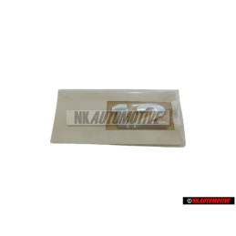 VW Original 1.2 Trasero Rotulo Insignia Emblema Cromo - 6Q0853675 739