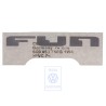 VW Original Rotulo Autoadhesivo Plata - 6Q0853750B 1W4