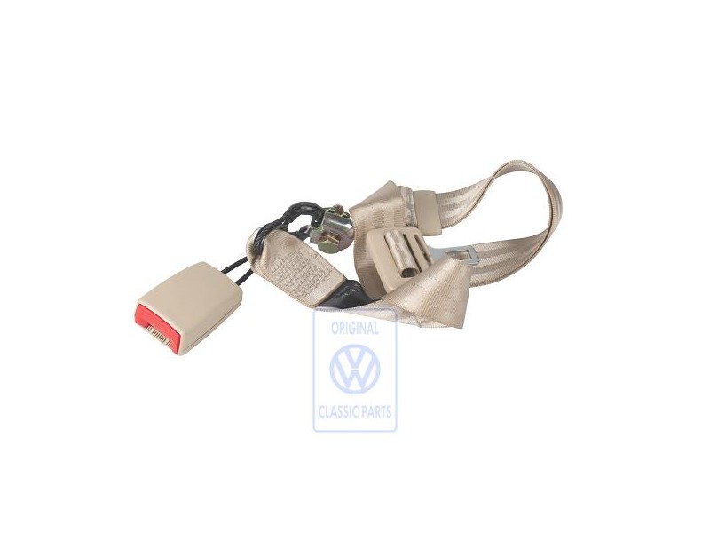 VW Original Cinturon Abdominal Y Cierre Cream - 6Q0857487B HZP