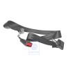 VW Original Cinturon Abdominal Y Cierre Negro - 6Q0857487E HCP