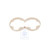 VW Original Anillo Retentor Beige Crema - 6Q0863191 3PT