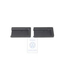 VW Original 1 Juego Piezas Adaptadoras Negro - 6Q0868003 1QB