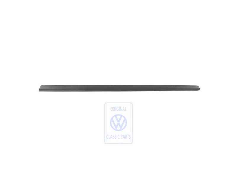 VW Original Moldura Protectora Para Puerta Negro Satinado - 6Q3853515 9B9